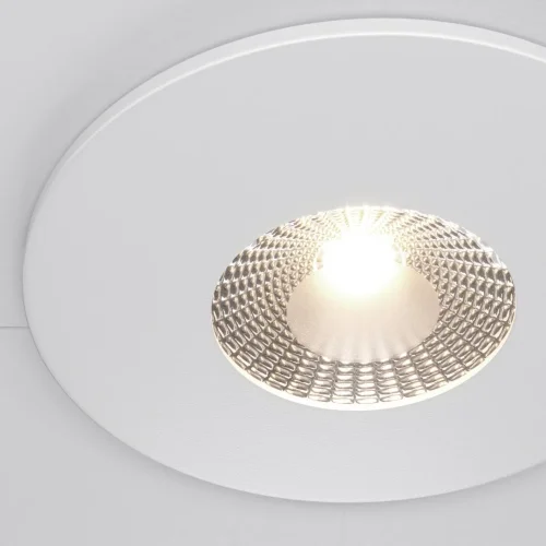 Светильник точечный LED Zen DL038-2-L7W4K Maytoni белый 1 лампа, основание белое в стиле современный  фото 3