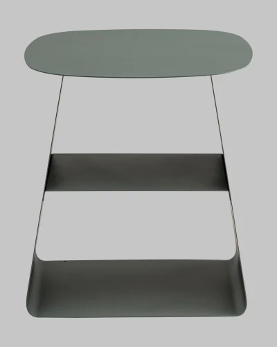Журнальный столик Leyre, металл, зеленый УТ000040309 Stool Group столешница зелёная из металл фото 3