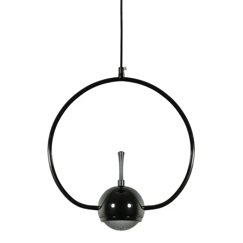 Светильник подвесной LED Nuance 8140-B LOFT IT чёрный 1 лампа, основание чёрное в стиле лофт минимализм  фото 3