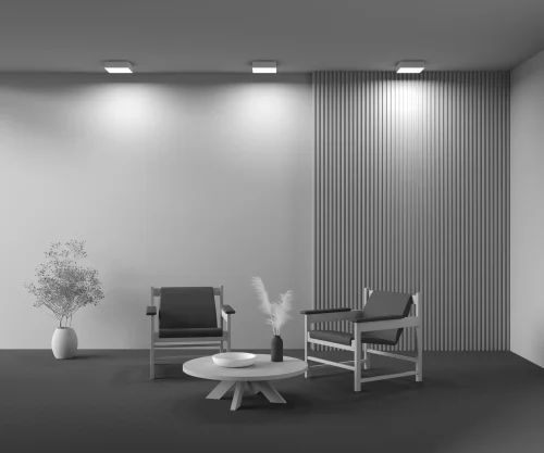 Светильник потолочный LED Zon C032CL-24W4K-SQ-W Maytoni белый на 1 лампу, основание белое в стиле современный квадраты фото 10
