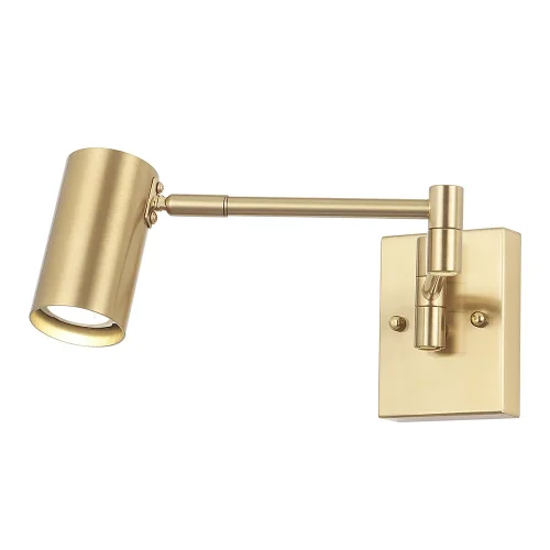 Бра FELIX AP1 BRASS Crystal Lux латунь на 1 лампу, основание латунь в стиле современный для чтения фото 6