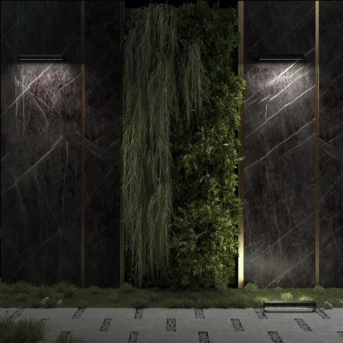 Ландшафтный светильник LED Graze 7040/22WL Odeon Light уличный IP65 чёрный на 1 лампу, плафон чёрный в стиле современный хай-тек LED фото 4