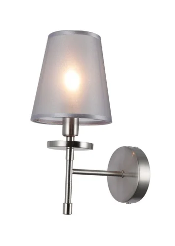 Бра Faith 694/1A Nickel Escada серый на 1 лампа, основание никель в стиле современный  фото 2