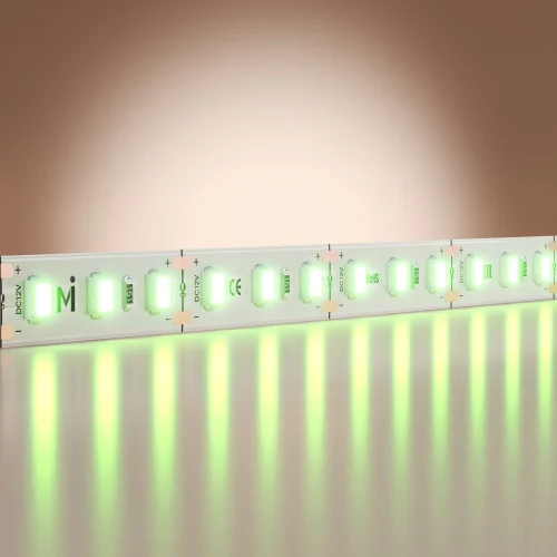 Светодиодная лента 12В 2835 9,6Вт/м Green 5м IP 20 201172 Maytoni цвет LED зелёный ЗелёныйK, световой поток Lm фото 3