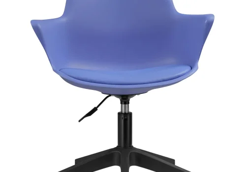 Компьютерное кресло Tulin blue / black 15708 Woodville, синий/экокожа, ножки/пластик/чёрный, размеры - *910***600*600 фото 6