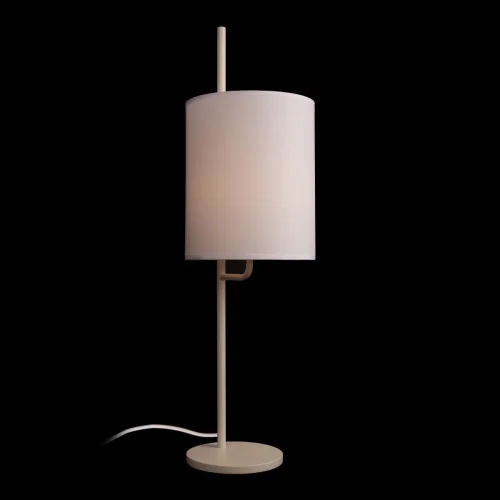 Настольная лампа Ritz 10253T White LOFT IT белая 1 лампа, основание белое металл в стиле современный  фото 2