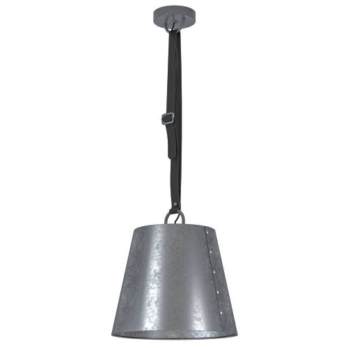 Светильник подвесной лофт Chertsey 43405 Eglo серый 1 лампа, основание серое в стиле лофт 