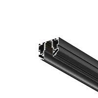 Шинопровод трек встраиваемый для натяжного потолка 2м Magnetic track system Exility TRX034-SCH-422B Maytoni чёрный в стиле хай-тек современный для светильников серии Magnetic track system Exility шинопровод натяжной потолок exility тонкая магнитная