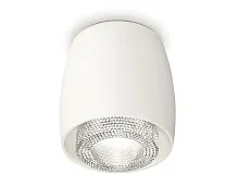 Светильник накладной Techno spot XS1141020 Ambrella light белый 1 лампа, основание белое в стиле хай-тек модерн круглый