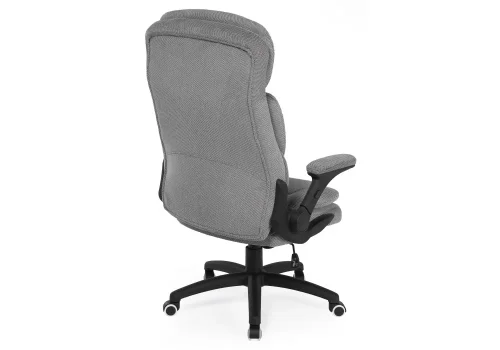 Компьютерное кресло Kolum серое 11678 Woodville, серый/ткань, ножки/пластик/чёрный, размеры - *1310***710*860 фото 8