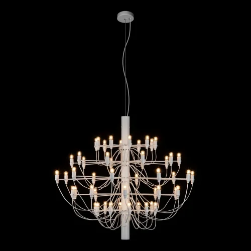 Люстра подвесная Gino 10196/1000 White LOFT IT без плафона на 50 ламп, основание белое в стиле современный фото 2