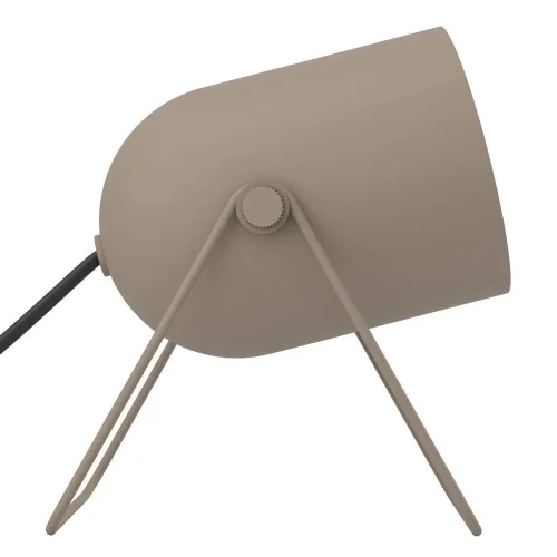 Настольная лампа Tilston 44165 Eglo бежевая на 1 лампу, основание бежевое металл в стиле современный лофт фото 3