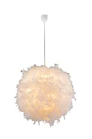 Светильник подвесной KATUNGA 15058 Globo белый 1 лампа, основание белое в стиле арт-деко 