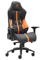 Геймерское кресло Jaguar Экокожа Оранжевый EP Jaguar PU Orange/Black Everprof, оранжевый/экокожа, ножки//, размеры - 1290*1370***720*