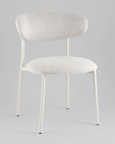 Стул обеденный Ayla, серый, белые ножки УТ000041710 Stool Group, /, ножки//, размеры - *****