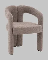 Стул Болинджер букле светло-коричневый УТ000041356 Stool Group, коричневый/букле, ножки/металл ткань/коричневый, размеры - *****