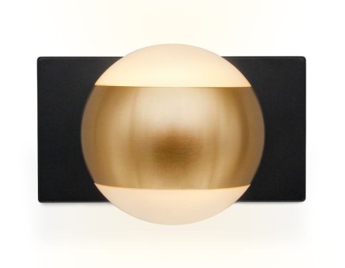 Бра Wallers FW571 Ambrella light белый золотой на 1 лампа, основание чёрное в стиле современный хай-тек  фото 3