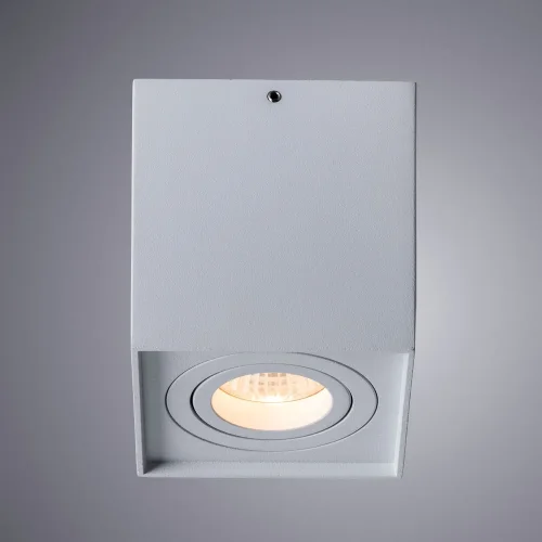 Светильник накладной Factor A5544PL-1WH Arte Lamp белый 1 лампа, основание белое в стиле современный квадратный фото 2