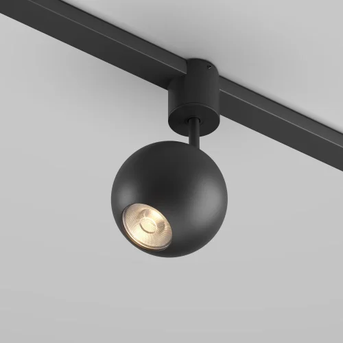 Трековый светильник LED Magnetic track system Elasity TR164-1-8W3K-M-B Maytoni чёрный для шинопроводов серии Magnetic track system Elasity чёрный фото 4
