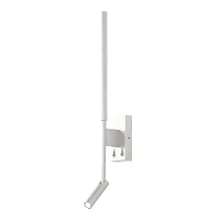 Бра с выключателем LED Torch 6702 Mantra белый на 1 лампу, основание белое в стиле хай-тек современный 