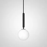 Светильник подвесной RAFFIN Black/White 109576-26 ImperiumLoft белый 1 лампа, основание чёрное в стиле современный 