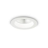 Светильник точечный LED BASIC FI ACCENT 10W 4000K Ideal Lux белый 1 лампа, основание белое в стиле современный 