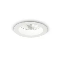 Светильник точечный LED BASIC FI ACCENT 10W 4000K Ideal Lux белый на 1 лампу, основание белое в стиле современный 