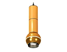 Светильник подвесной Techno spot XP1105010 Ambrella light золотой 1 лампа, основание чёрное в стиле модерн хай-тек 