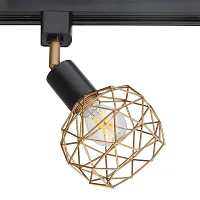 Трековый светильник однофазный Sospiro A6141PL-1GO Arte Lamp золотой для шинопроводов серии Sospiro