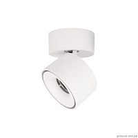 Светильник накладной LED Focus 10323/A White LOFT IT белый 1 лампа, основание белое в стиле современный хай-тек круглый