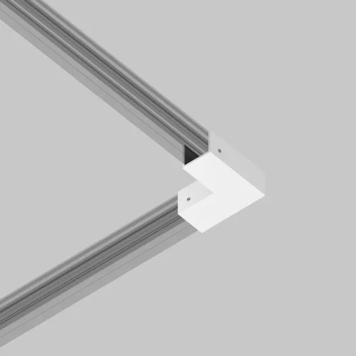 Коннектор угловой для профиля Exility IP O-TR001-AC90-W Maytoni белый в стиле хай-тек современный для светильников серии Exility IP exility ip уличная фото 3 Коннектор угловой для профиля Exility IP O-TR001-AC90-W Maytoni белый в стиле хай-тек современный для светильников серии Exility IP exility ip уличная фото 3