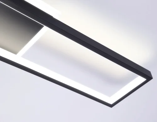 Светильник потолочный LED FL51454 Ambrella light чёрный 1 лампа, основание чёрное в стиле современный хай-тек  фото 7