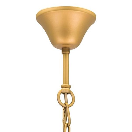 Люстра подвесная Fiamma 730063 Lightstar белая прозрачная на 6 ламп, основание матовое золото золотое в стиле современный арт-деко шар фото 5