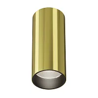 Светильник накладной Focus LED C056CL-L12W4K-W-BS Maytoni латунь на 1 лампу, основание латунь в стиле современный 