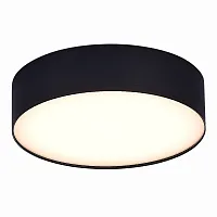 Светильник потолочный ST606.432.27 ST-Luce чёрный 1 лампа, основание чёрное в стиле хай-тек 