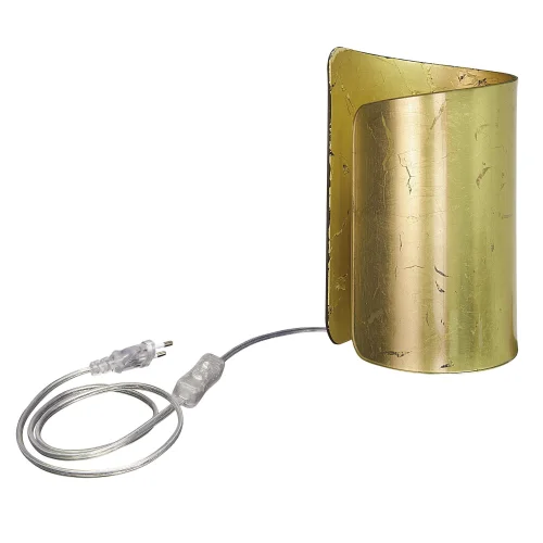 Настольная лампа Pittore 811912 Lightstar золотая жёлтая 1 лампа, основание золотое металл в стиле классический 