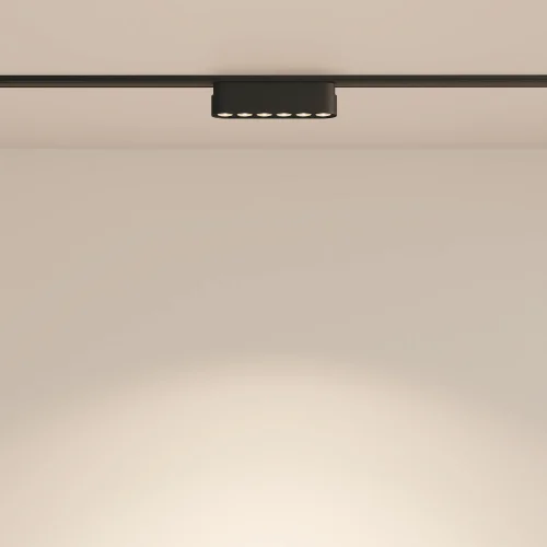 Трековый светильник LED Magnetic track system Radity TR082-1-6W4K-M-B Maytoni чёрный для шинопроводов серии Magnetic track system Radity чёрный фото 12