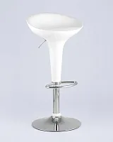 Стул барный Бомба белый NP УТ000037628 Stool Group, белый/, ножки//хром, размеры - 660*870***420*435