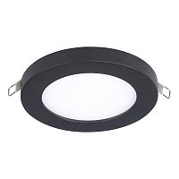 Светильник точечный LED Fueva Flex 900931 Eglo чёрный 1 лампа, основание чёрное в стиле модерн 