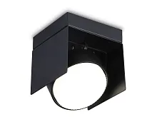 Светильник накладной TN70842 Ambrella light чёрный 1 лампа, основание чёрное в стиле современный хай-тек круглый