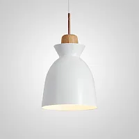 Светильник подвесной OMG C White 179776-26 ImperiumLoft белый 1 лампа, основание золотое в стиле современный скандинавский 