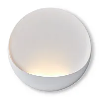 Бра LED Clam FR6188WL-L5W Freya белый на 1 лампу, основание белое в стиле хай-тек современный 