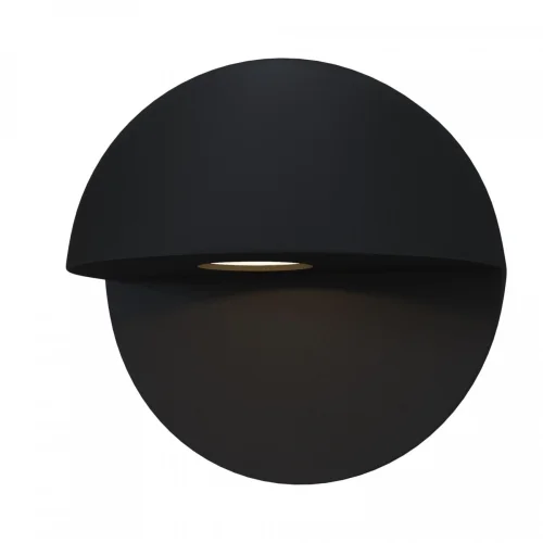 Настенный светильник LED Mezzo O033WL-L7B3K Maytoni уличный IP54 чёрный 1 лампа, плафон чёрный в стиле хай-тек LED