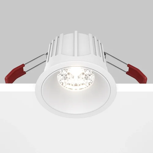 Светильник точечный Alfa LED DL043-01-15W4K-RD-W Maytoni белый на 1 лампу, основание белое в стиле современный фото 6