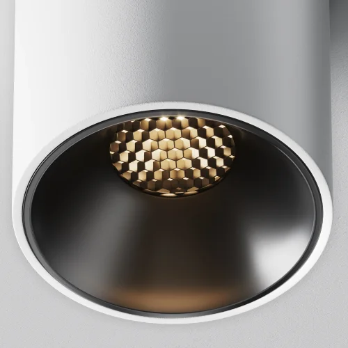 Светильник накладной LED Alfa LED C064CL-8W3K-RD-WB Maytoni белый на 1 лампу, основание белое в стиле современный хай-тек круглый фото 3