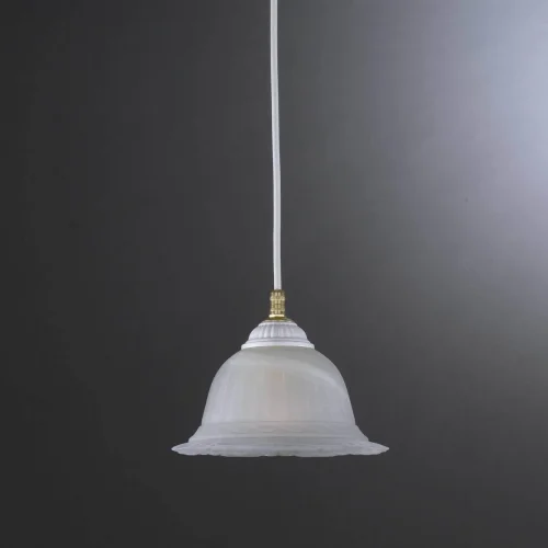 Светильник подвесной L 9602/16 Reccagni Angelo белый 1 лампа, основание белое в стиле классический 