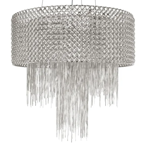 Люстра подвесная Opera 10406/500 LOFT IT никель на 6 ламп, основание никель в стиле арт-деко фото 5