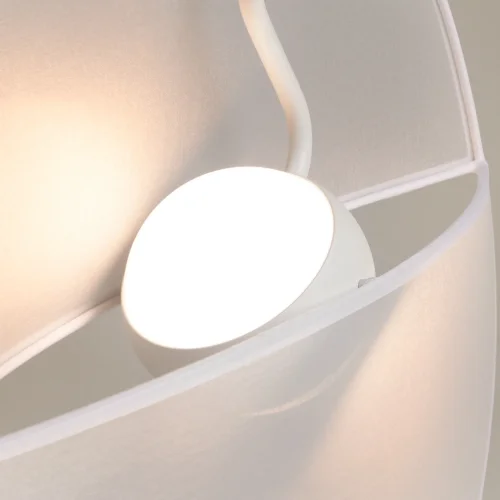 Светильник подвесной LED Reflex MOD154PL-L6W3K1 Maytoni белый на 1 лампу, основание белое в стиле фото 2
