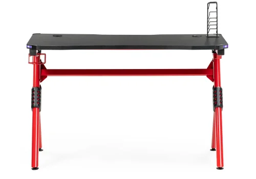 Компьютерный стол Master 1 red / black 15138 Woodville столешница чёрная из лдсп фото 3
