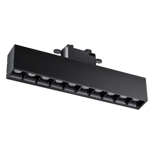 Трековый светильник однофазный Iter 358857 Novotech чёрный для шинопроводов серии Iter фото 3